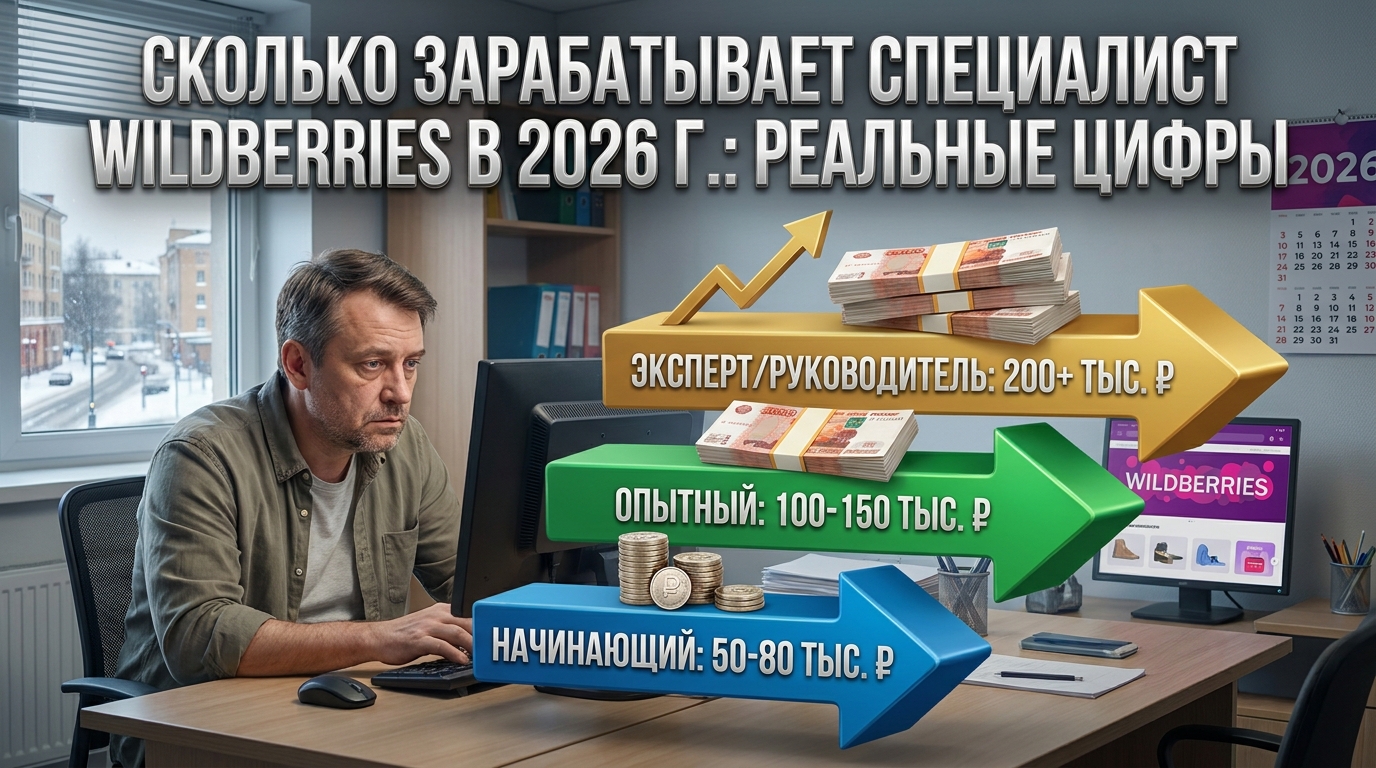 Сколько зарабатывает специалист по Wildberries