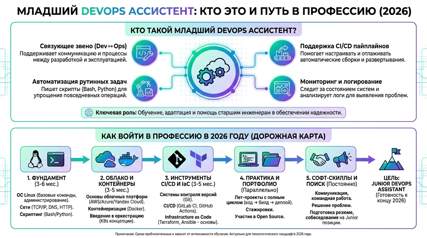 Профессия DevOps-ассистент (junior)