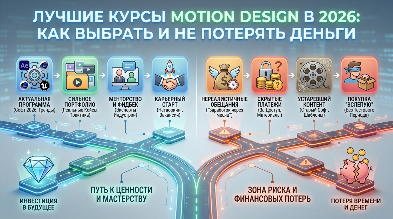 Лучшие курсы по моушн-дизайну
