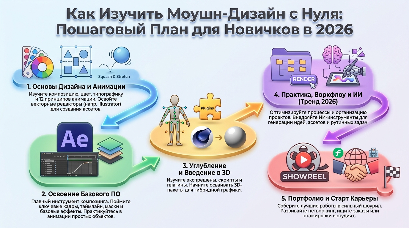 Как научиться моушн-дизайну с нуля