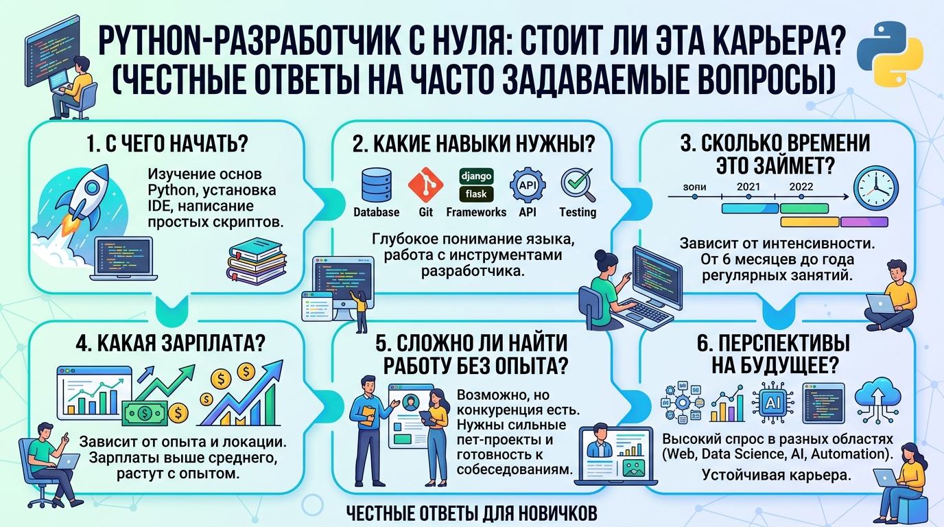 Python-разработчик с нуля: стоит ли идти в профессию