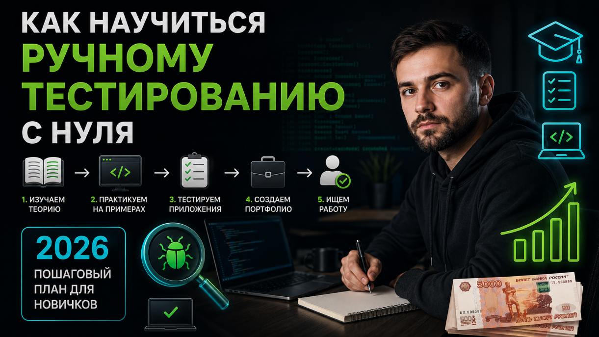 Как научиться ручному тестированию с нуля: пошаговый план для новичков