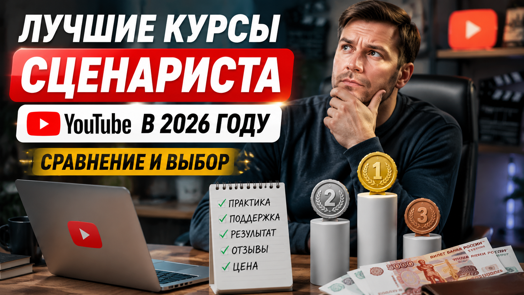 Лучшие курсы сценариста YouTube