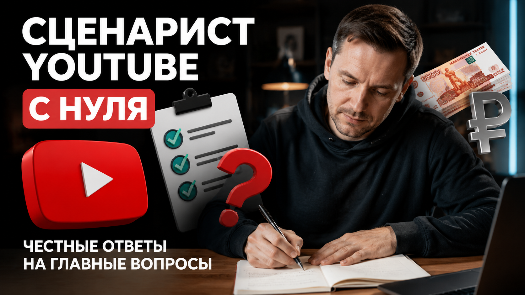 Сценарист YouTube с нуля: стоит ли идти в профессию