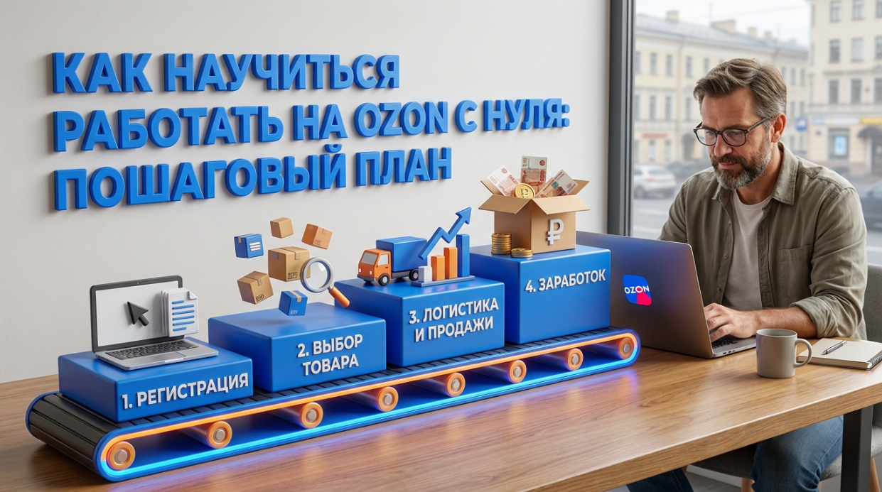 Как научиться работе на Ozon с нуля