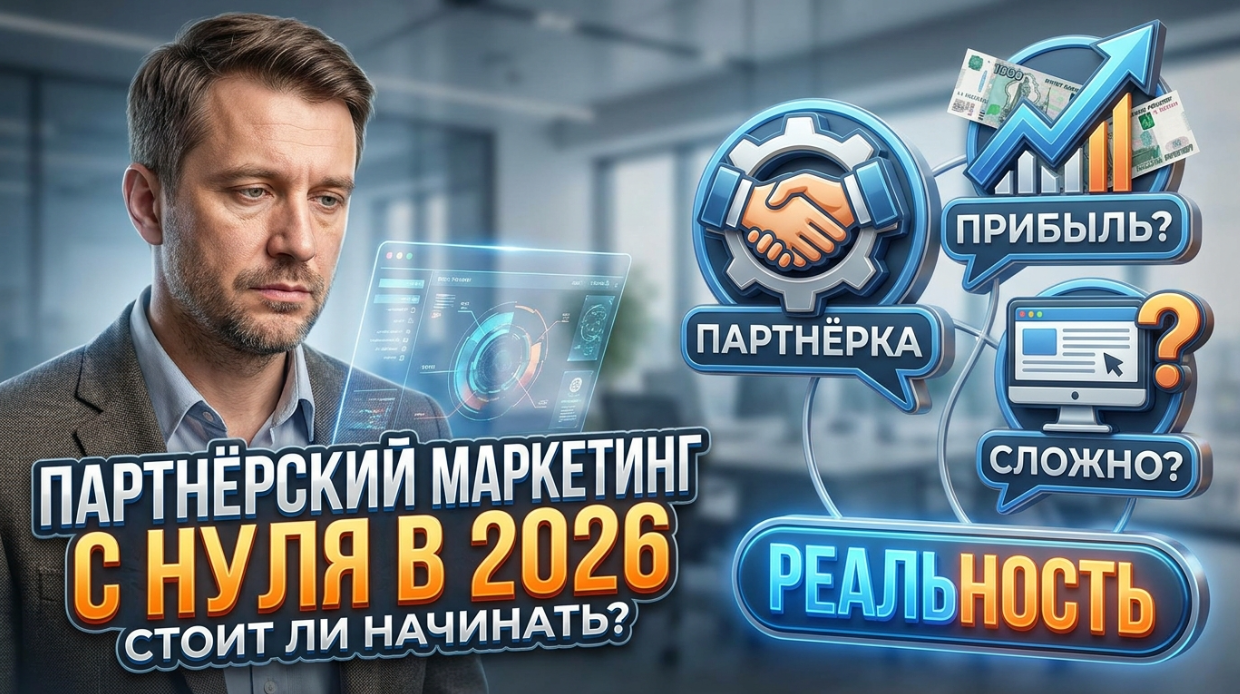 Affiliate маркетинг с нуля