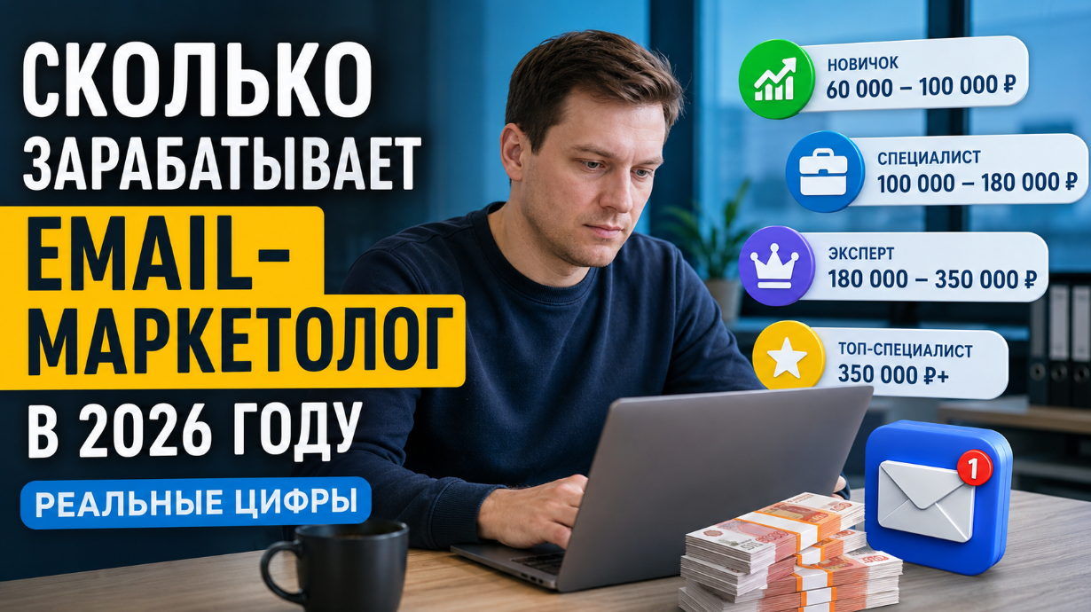 Сколько зарабатывает email-маркетолог